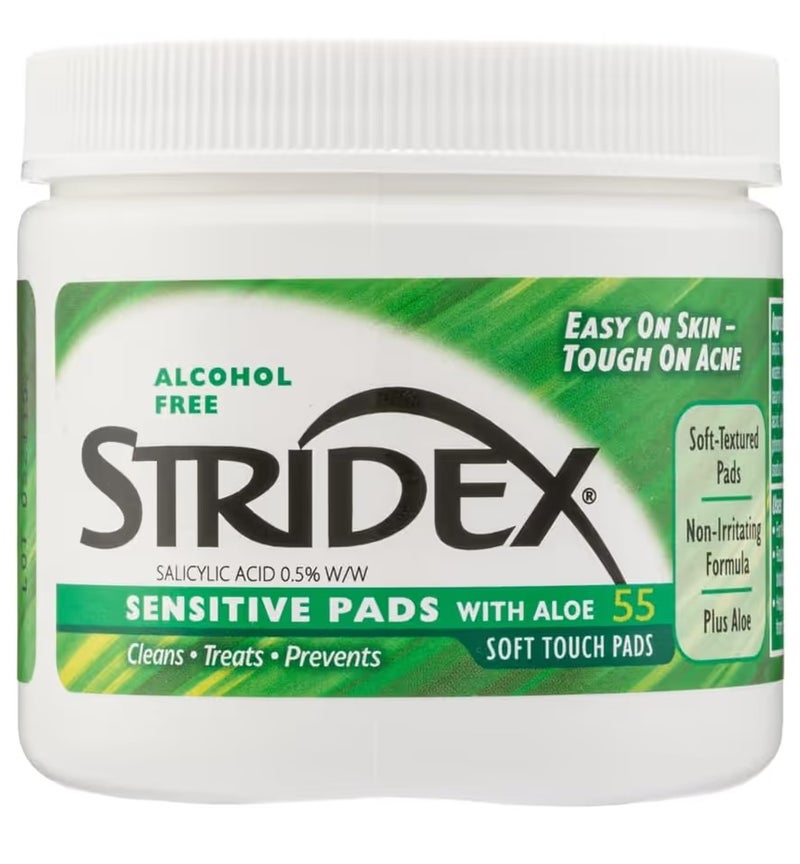 Stridex Daily Care Acne Pads With Aloe 55 - Image 5